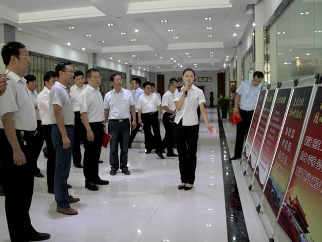 梁山縣委常委、組織部部長王建一行蒞臨天意機械調(diào)研