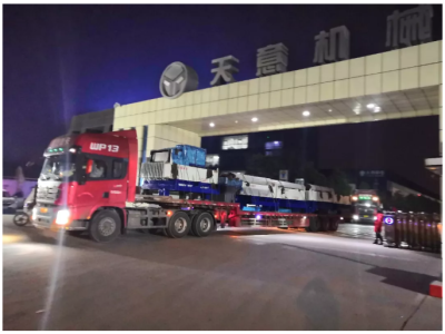 年終歲末天意機械發(fā)貨忙 加班加點為市場！